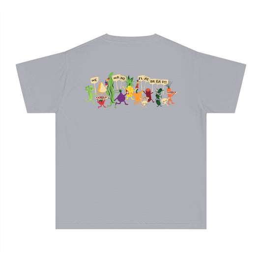 Kids Power to the Pizza Tee || Comfort Colors