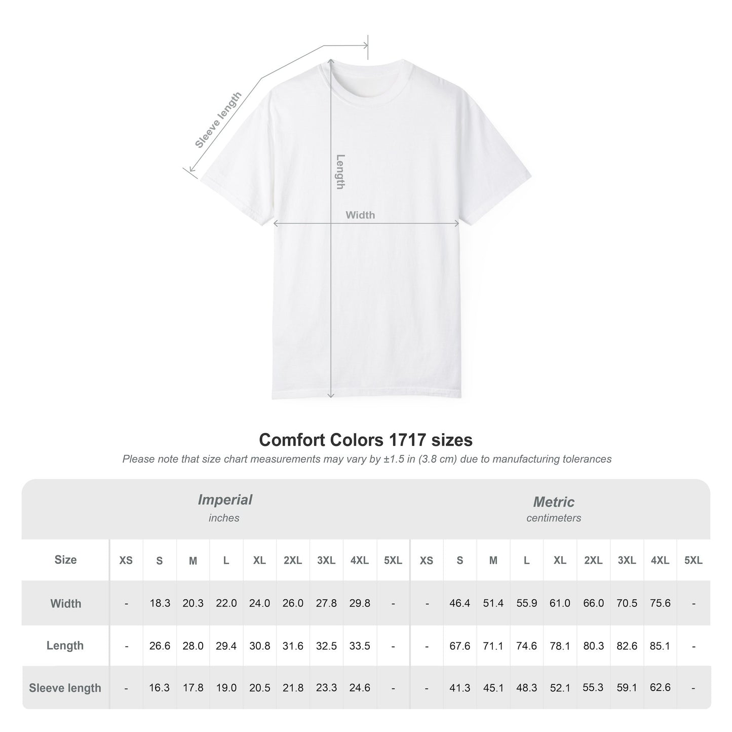 The Heritage Tee || Comfort Colors